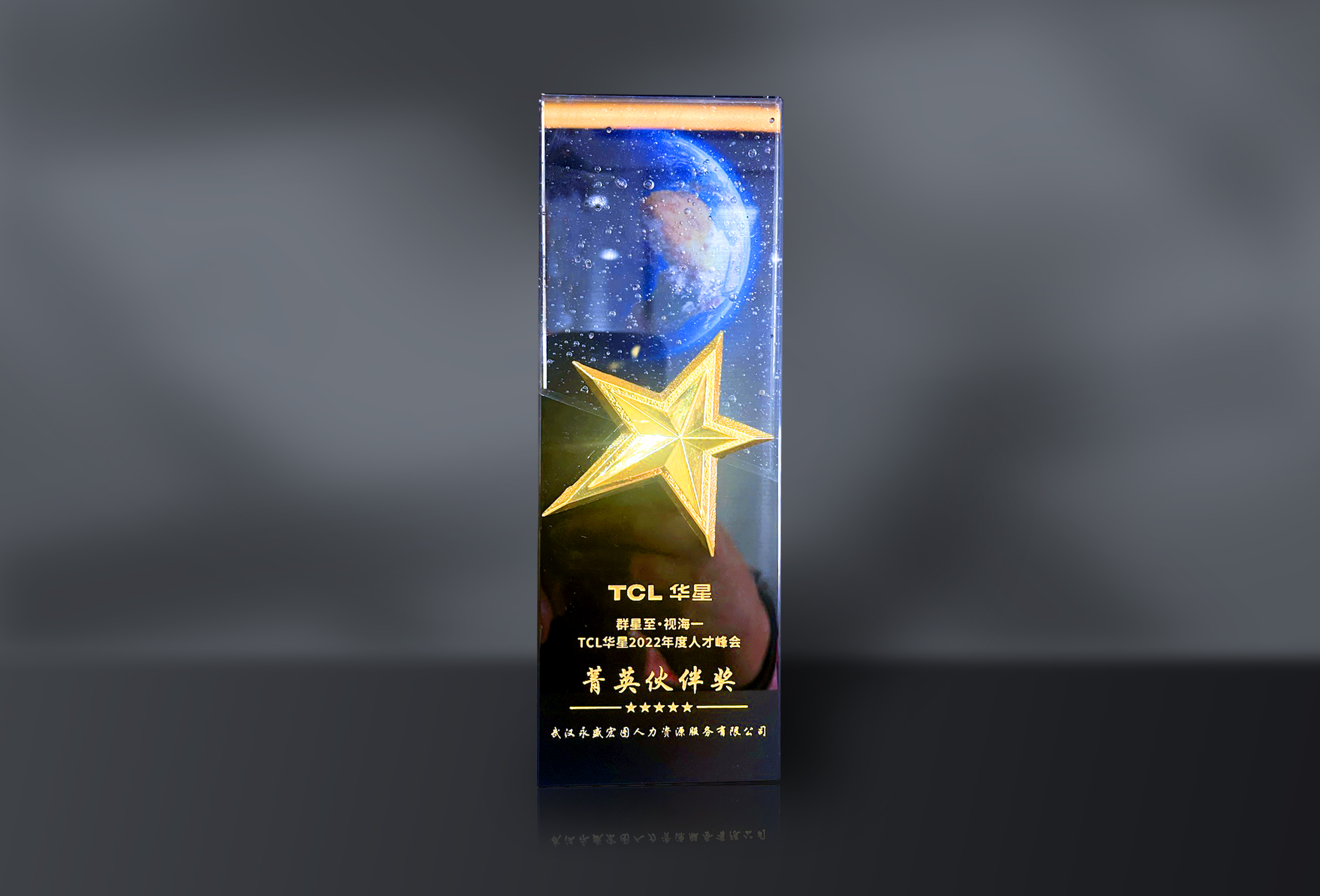 永盛人力集团荣获TCL华星光电2022年度人才峰会菁英伙伴奖